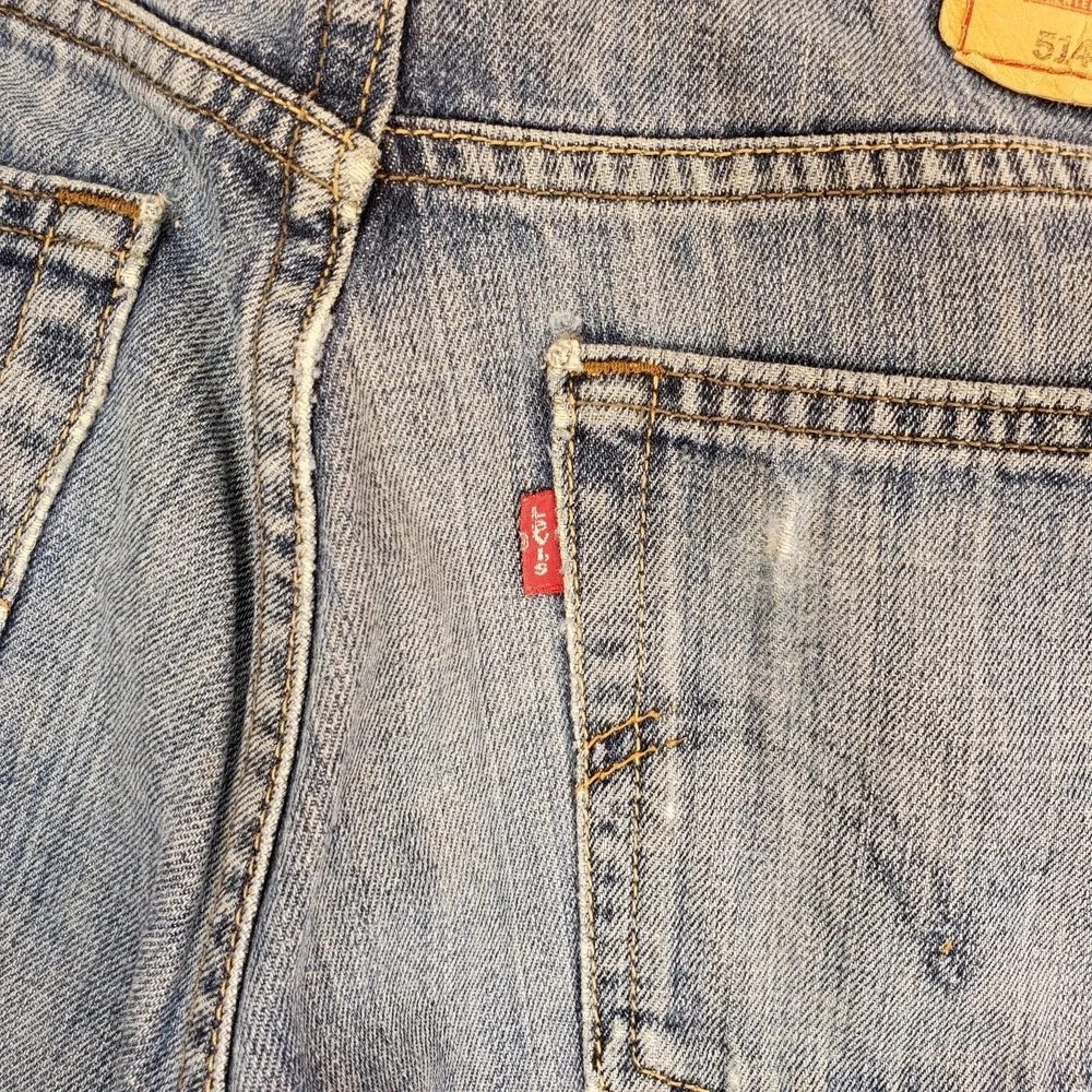 Vintage 514 Jeans Men's Size 32x32 Blue Slim Straight Y2K